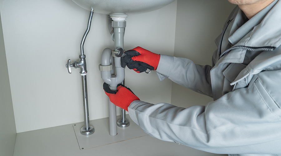 洗面所の水トラブル