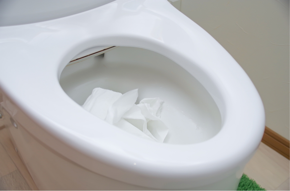 トイレの詰まりなど